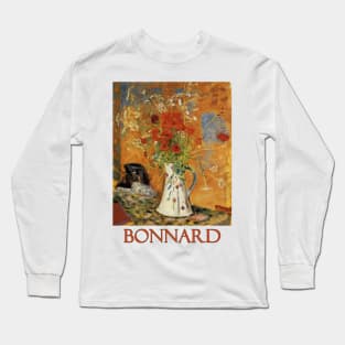 Poppies by Pierre Bonnard Long Sleeve T-Shirt